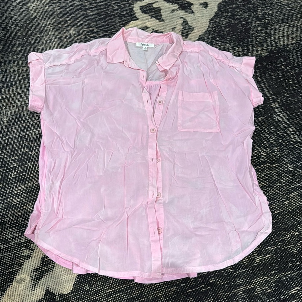 Splendid blouse with short sleeves